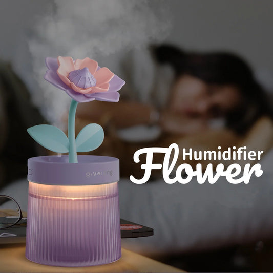 2024 Portable USB Ultrasonic Humidifier & Aroma Diffuser - Colorful Cup, Cool Mist, with Light